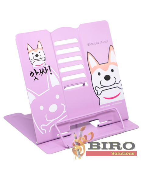 Suport pentru cărți Dogs, lilac